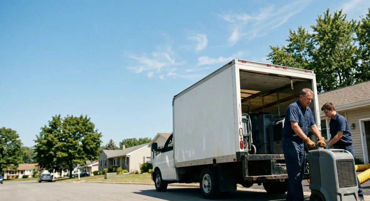 Water Damage Cleanup in Grand River, OH near me
